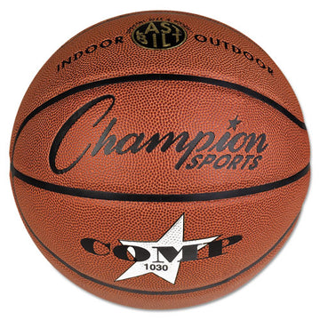 Champion Sports Composite Basketball, Official Size, Brown freeshipping - TVN Wholesale